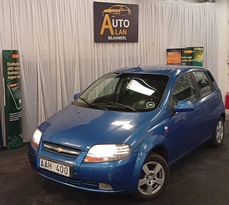 Begagnad Chevrolet Kalos 94 HK (69 kW) 2007 Blå