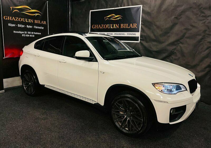 Begagnad BMW X6 Sport Line 306 HK (225 kW) 2012 Vit SUV