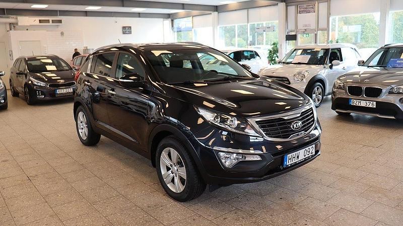 Svart Begagnad 2013 Kia Sportage EX SUV | 99 900 kr (Marknadspris) - Bild 1/4