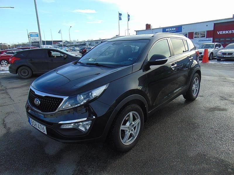 Svart Begagnad 2014 Kia Sportage Comfort SUV | 95 000 kr (Bra pris) - Bild 1/4