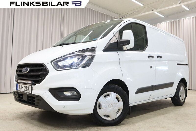 Vit Begagnad 2020 Ford Transit Custom Van | 209 900 kr (Marknadspris) - Bild 1/4