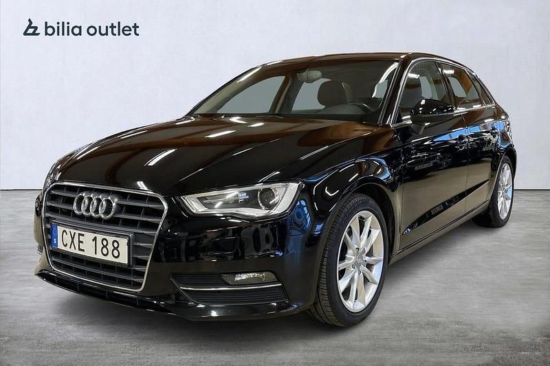 Svart Begagnad 2015 Audi A3 Kombi | 149 900 kr (Marknadspris) - Bild 1/4