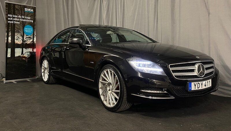 Svart Begagnad 2011 Mercedes CLS350 Sportkupé | 189 900 kr - Bild 1/4
