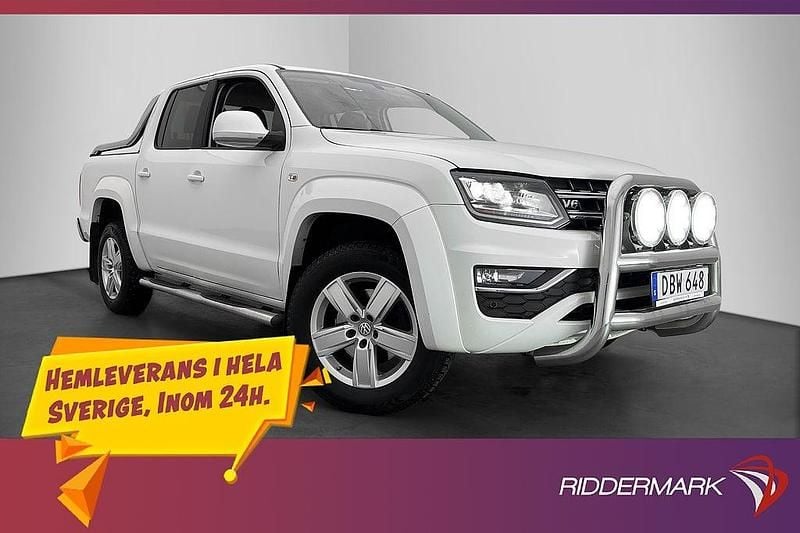 Vit Begagnad 2017 VW Amarok Pickup | 294 800 kr (Bra pris) - Bild 1/3