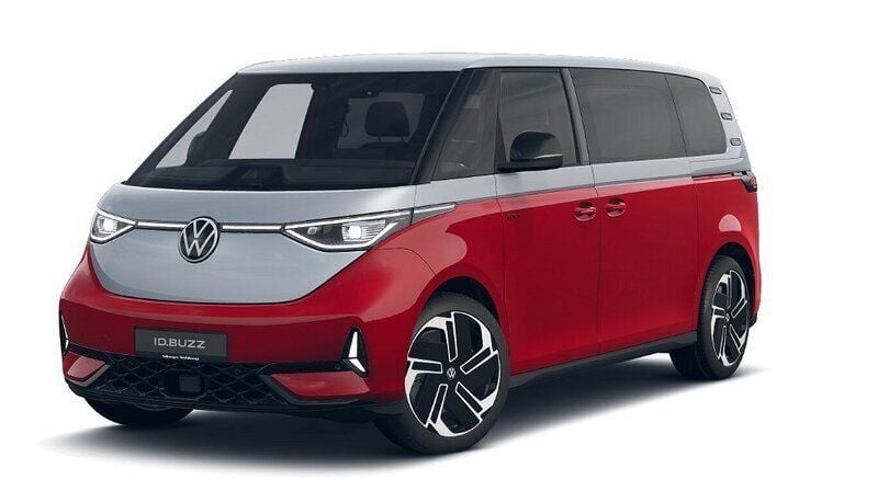 Ny VW ID. Buzz GTX 250 kW (340 HK) 2025 Minibuss