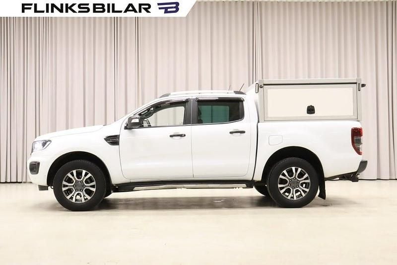 Vit Begagnad 2022 Ford Ranger Wildtrack Pickup | 523 750 kr (Dyr) - Bild 1/4