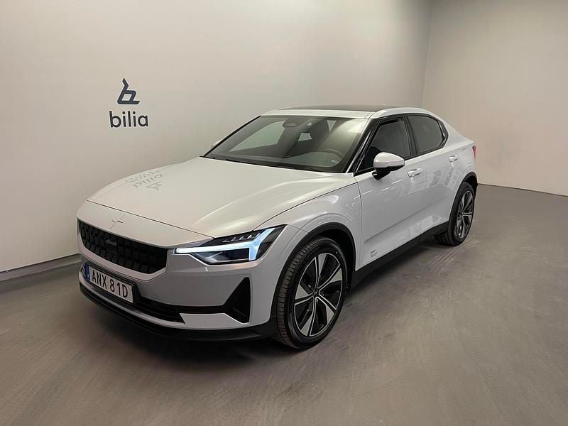 Silver Begagnad 2022 Polestar 2 Plus Halvkombi | 319 500 kr (Marknadspris) - Bild 1/4