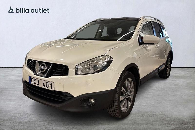 Vit Begagnad 2010 Nissan Qashqai +2 SUV | 85 000 kr (Marknadspris) - Bild 1/3