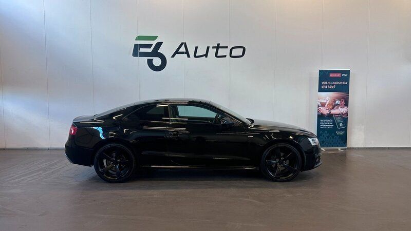 Svart Begagnad 2014 Audi A5 S-Line Sportkupé | 124 900 kr (Marknadspris) - Bild 1/4