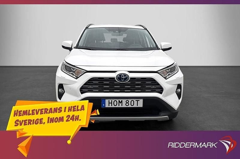 Vit Begagnad 2019 Toyota RAV4 Hybrid Executive SUV | 318 900 kr (Marknadspris) - Bild 1/3