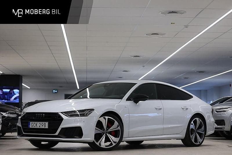 Vit Begagnad 2023 Audi A7 Sportback S-Line Halvkombi | 559 900 kr - Bild 1/3