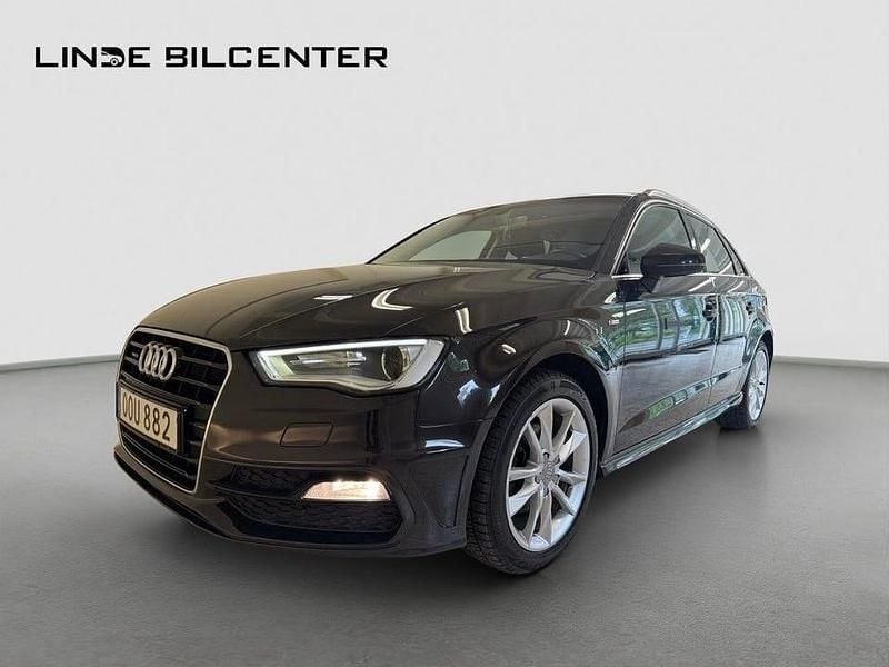 Begagnad Audi A3 S-Line 110 HK (80 kW) 2016 Brun Sedan