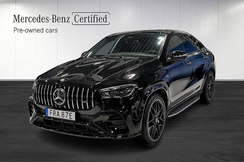 Svart Begagnad 2025 Mercedes GLE53 AMG Premium Plus Sportkupé | 1 259 000 kr - Bild 1/4