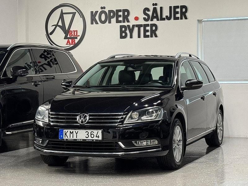 Svart Begagnad 2011 VW Passat Kombi | 74 900 kr (Bra pris) - Bild 1/4