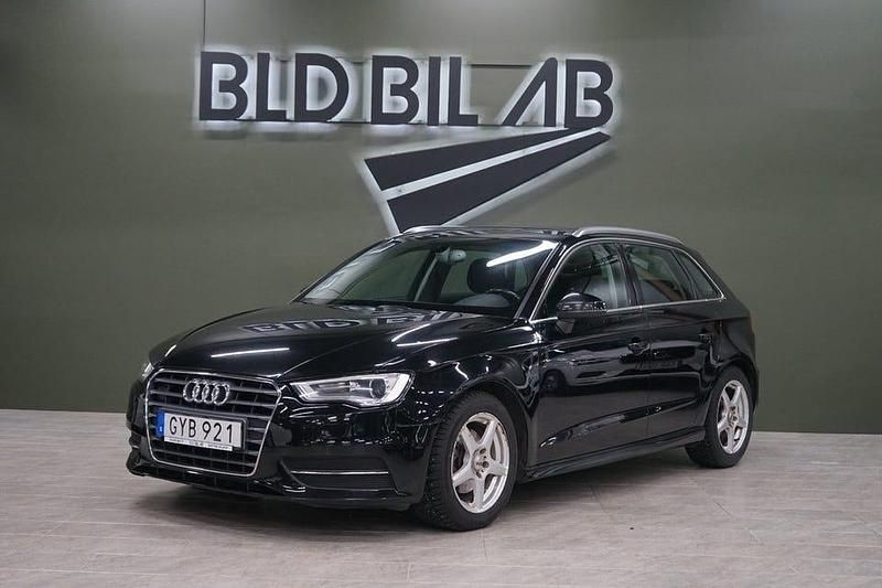 Begagnad Audi A3 110 HK (80 kW) 2015 Svart