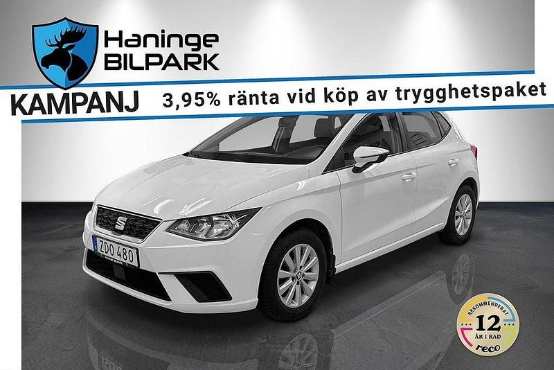 Vit Begagnad 2017 Seat Ibiza Halvkombi | 99 900 kr (Marknadspris) - Bild 1/2