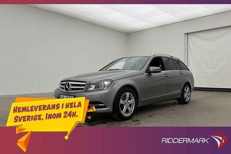 Silver Begagnad 2013 Mercedes C200 Kombi | 134 800 kr (Marknadspris) - Bild 1/3