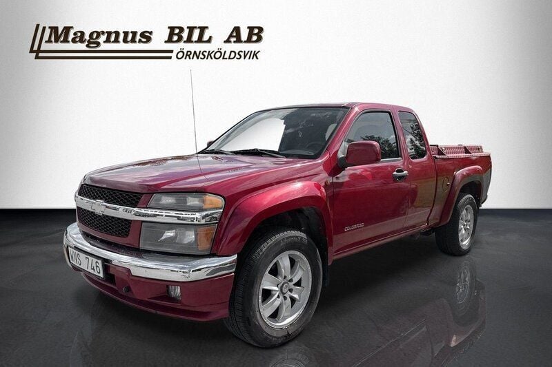Mörkröd (röd) Begagnad 2005 Chevrolet Colorado Van | 89 900 kr - Bild 1/4