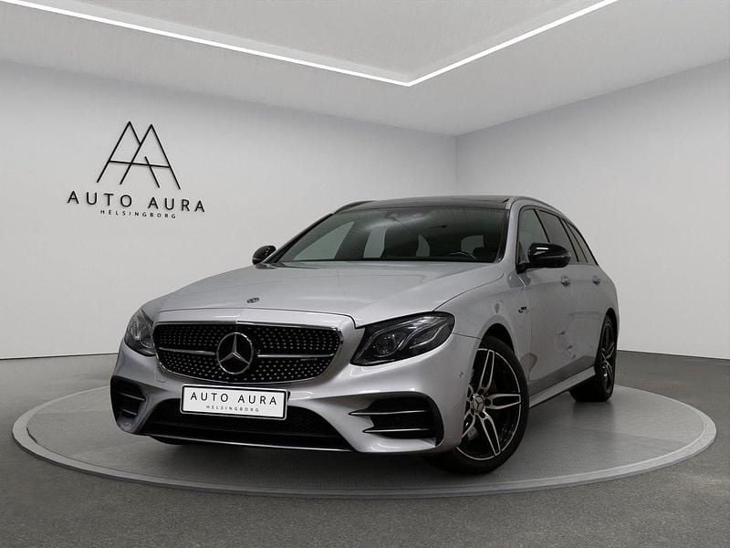 Silver Begagnad 2017 Mercedes E43 AMG AMG Sedan | 354 900 kr - Bild 1/4