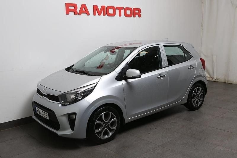 Grå Begagnad 2023 Kia Picanto Advance Halvkombi | 129 900 kr (Marknadspris) - Bild 1/3