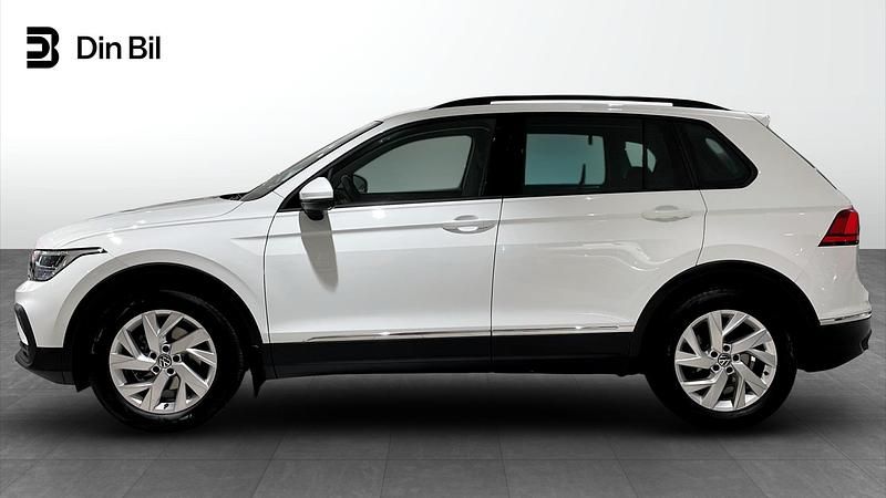 Begagnad VW Tiguan 150 HK (110 kW) 2022 Pure white SUV