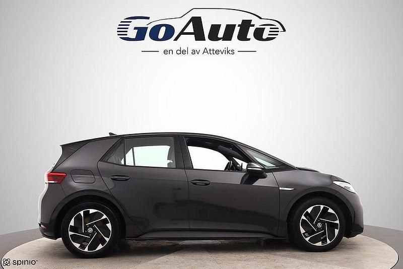 Begagnad VW ID.3 Pro Performance 152 kW (207 HK) 2021 Grå Halvkombi