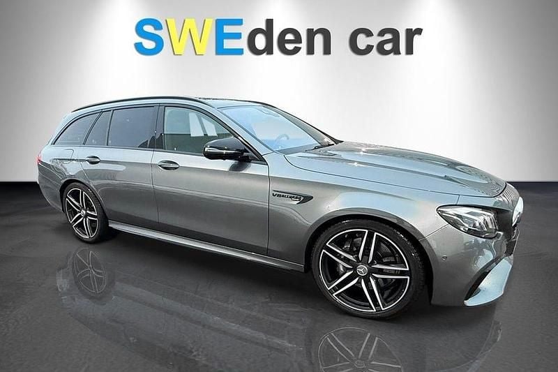 Begagnad Mercedes E63 AMG AMG 571 HK (419 kW) 2019 Grå