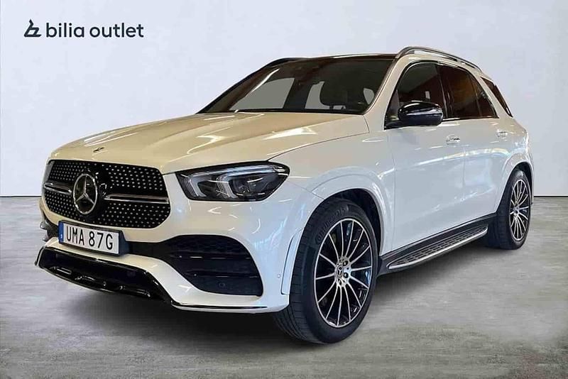 Vit Begagnad 2022 Mercedes GLE350 SUV | 679 800 kr (Marknadspris) - Bild 1/1