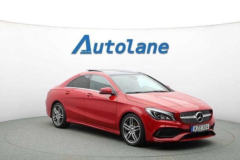 Röd Begagnad 2018 Mercedes CLA200 AMG Sportkupé | 229 900 kr (Marknadspris) - Bild 1/3