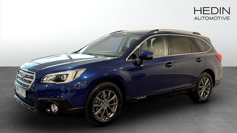 Blå Begagnad 2015 Subaru Outback Kombi | 199 900 kr (Marknadspris) - Bild 1/4