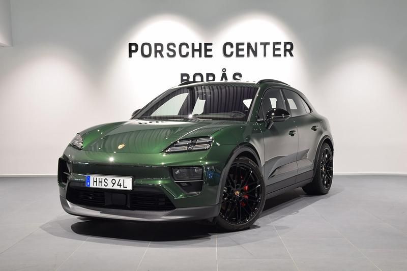 Mörkgrön (green) Ny 2025 Porsche Macan SUV | 1 415 100 kr (Dyr) - Bild 1/4