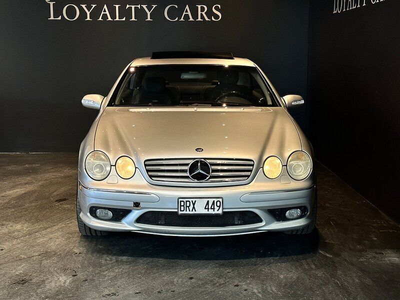 Begagnad Mercedes CL55 AMG AMG 501 HK (368 kW) 2003 Silver Sportkupé