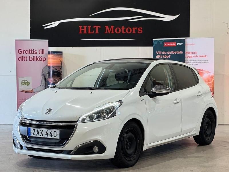 Begagnad Peugeot 208 82 HK (60 kW) 2017 Vit Halvkombi