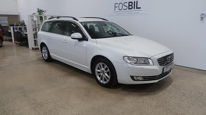 Vit Begagnad 2014 Volvo V70 Kombi | 179 900 kr (Dyr) - Bild 1/3