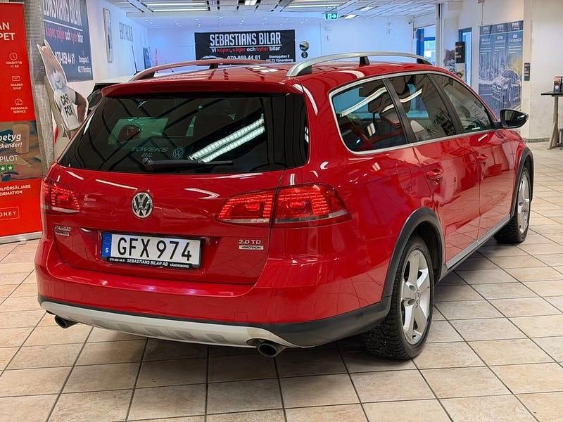 Begagnad VW Passat Alltrack 177 HK (130 kW) 2013 Röd Kombi
