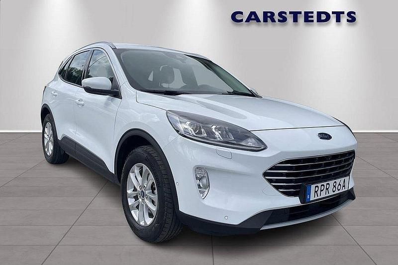 Vit Begagnad 2022 Ford Kuga Business Edition SUV | 299 600 kr (Dyr) - Bild 1/4