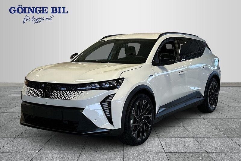 Vit Ny 2024 Renault Scénic Esprit Alpine Minibuss | 591 700 kr (Marknadspris) - Bild 1/3