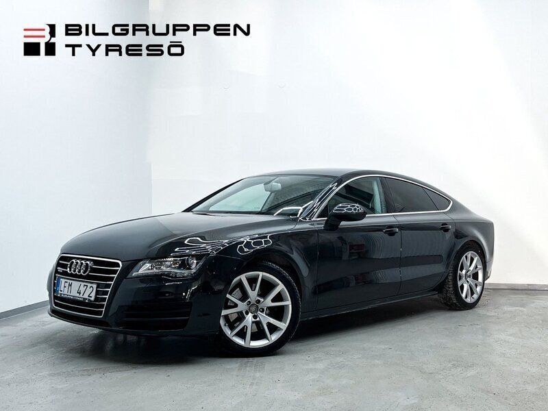 Mörkgrå (grå) Begagnad 2011 Audi A7 Sportback Premium Halvkombi | 159 900 kr (Marknadspris) - Bild 1/4