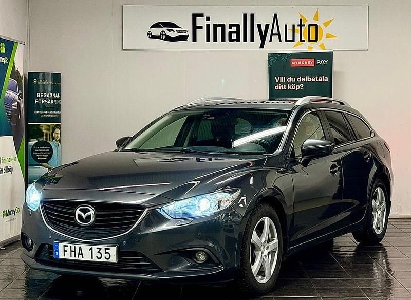 Grå Begagnad 2013 Mazda 6 Kombi | 94 900 kr (Marknadspris) - Bild 1/4