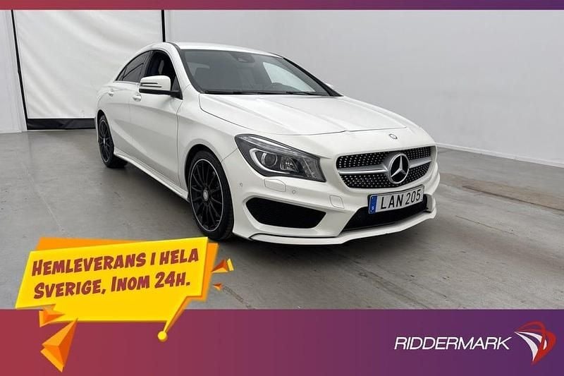 Vit Begagnad 2015 Mercedes CLA220 AMG Sedan | 249 900 kr (Marknadspris) - Bild 1/3