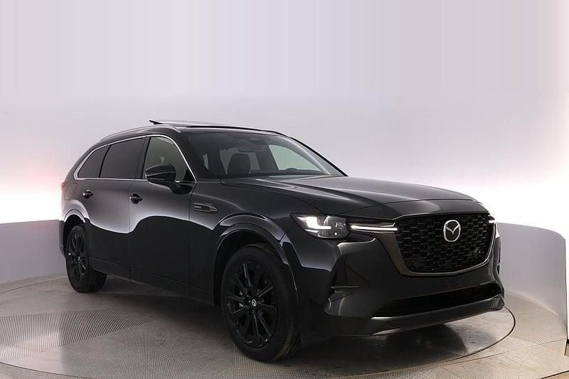 Svart Ny 2025 Mazda CX-80 Homura-Line SUV | 629 000 kr - Bild 1/4