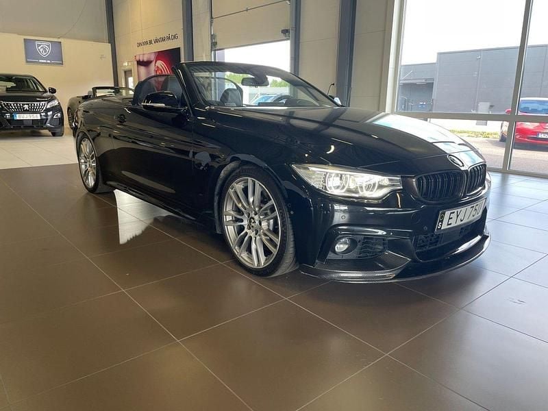 Svart Begagnad 2015 BMW 435 Comfort Edition Cab | 329 900 kr - Bild 1/4
