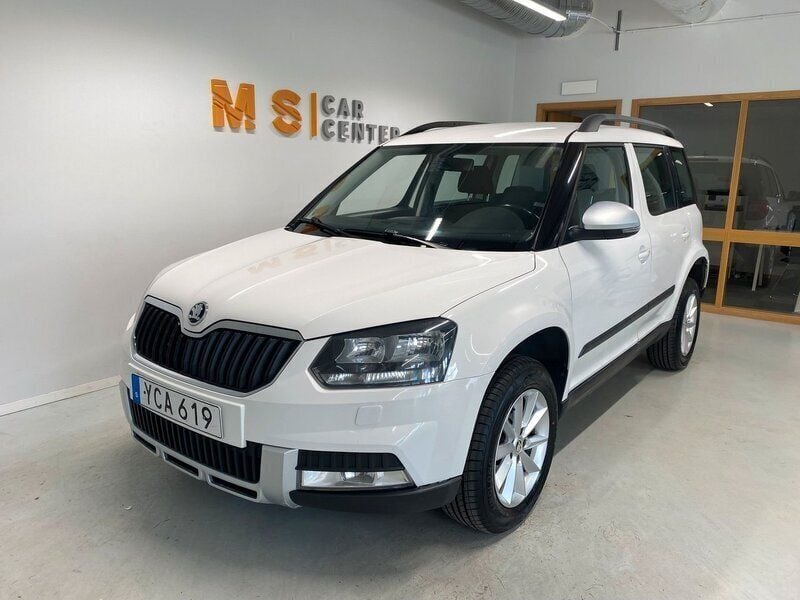 Vit Begagnad 2016 Skoda Yeti Outdoor SUV | 69 900 kr (Bra pris) - Bild 1/4