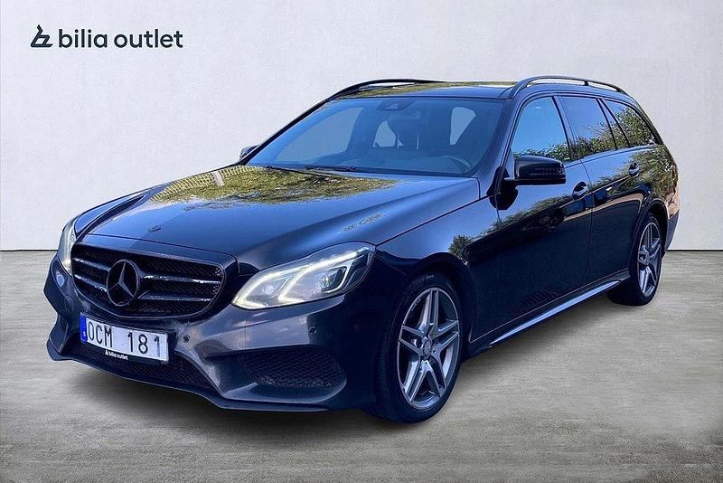 Svart Begagnad 2013 Mercedes E350 Kombi | 149 900 kr (Marknadspris) - Bild 1/3