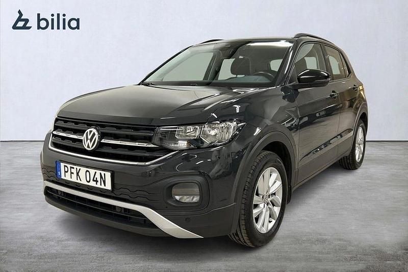 Grå Begagnad 2019 VW T-Cross SUV | 178 500 kr (Dyr) - Bild 1/4