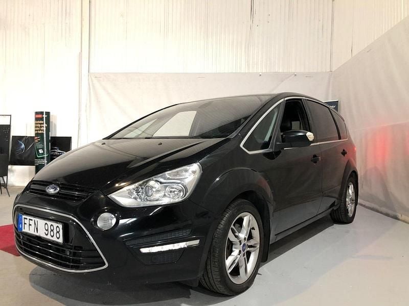Svart Begagnad 2012 Ford S-MAX Business Edition Minibuss | 64 500 kr (Lite dyr) - Bild 1/4