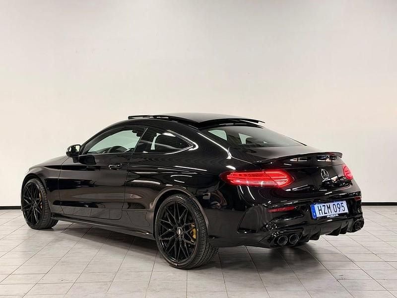Begagnad Mercedes C300 AMG line 245 HK (180 kW) 2015 Svart Sportkupé