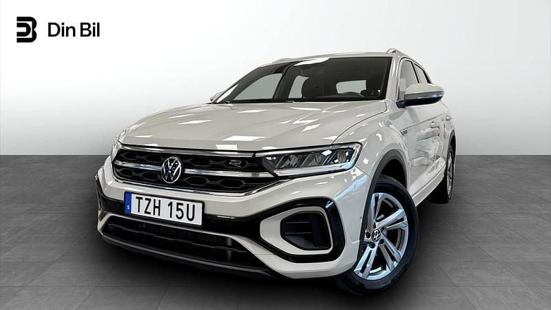 Begagnad VW T-Roc R-line 150 HK (110 kW) 2024 Ljusgrå SUV