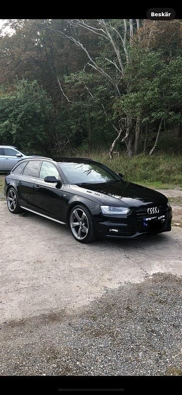 Svart metallic Begagnad 2014 Audi A4 Kombi | 165 000 kr - Bild 1/4