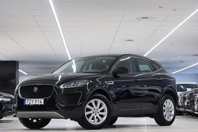 Begagnad Jaguar E-Pace 150 HK (110 kW) 2018 Svart SUV